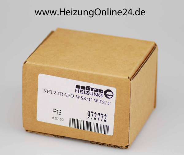 Brötje Netztrafo 972772 WSS / WSC , WTS / TWC